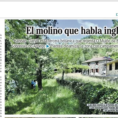 O Muíño Da Balsiña Сasa de vacaciones